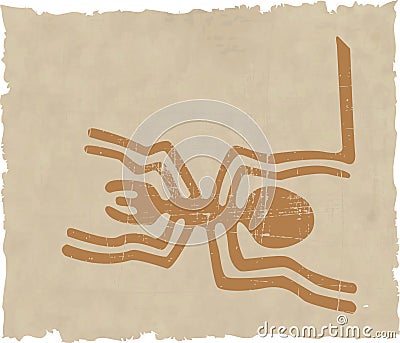 Nazca lines set Vector Illustration