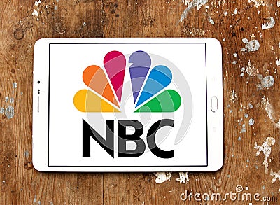 Nbc broadcasting company logo Editorial Stock Photo