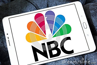 Nbc broadcasting company logo Editorial Stock Photo