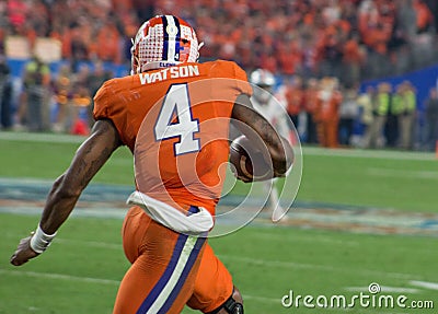 NCAA Football Clemson Tigers at the Fiesta Bowl Editorial Stock Photo