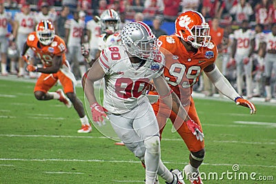 NCAA Football Clemson Tigers at the Fiesta Bowl Editorial Stock Photo