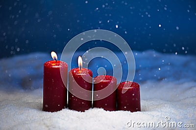 2nd Advent Stock Photo