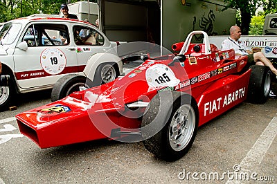 Fiat Abarth SE 033 at Vernasca Silver Flag 2017 Editorial Stock Photo