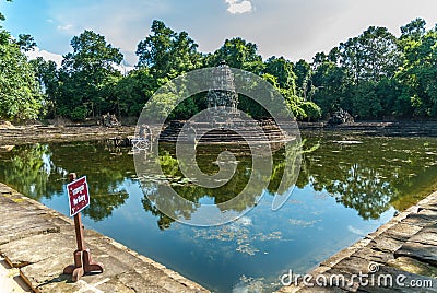 Neak pean Stock Photo