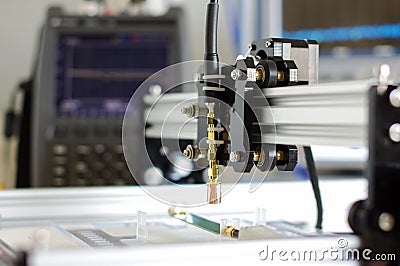 Near field EMC scanning system Stock Photo