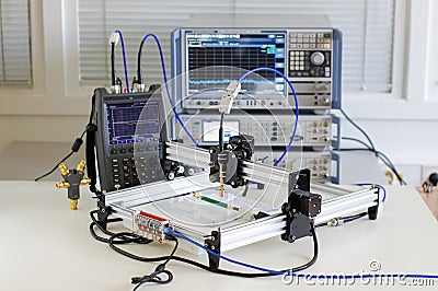 Near field EMC scanning system Stock Photo