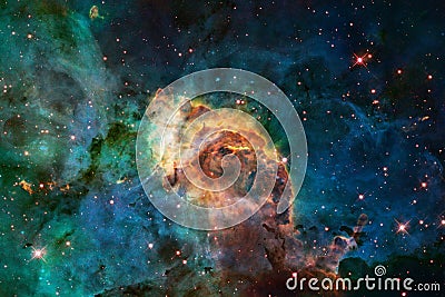 Nebula and galaxies in space. Elements of this image furnished by NASA Stock Photo