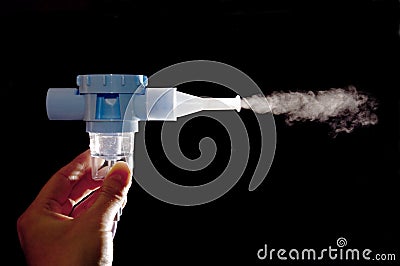 Nebulizer for medication Stock Photo