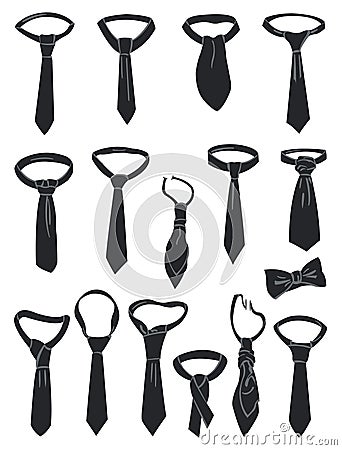 Neckties Vector Illustration