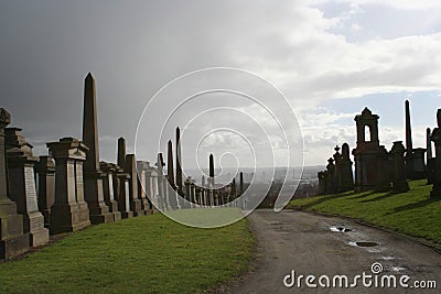 Necropolis,Glasgow Stock Photo