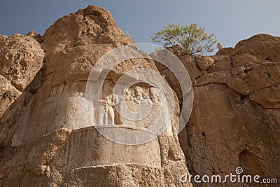 Necropolis, naqsh rustam, iran Stock Photo