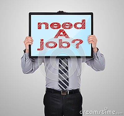 Need a job Stock Photo