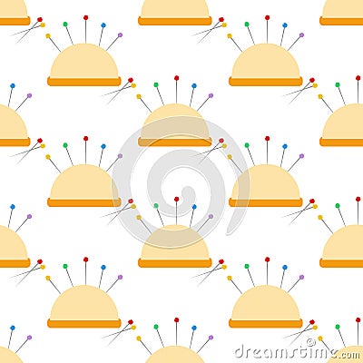 Needle bar pattern Vector Illustration