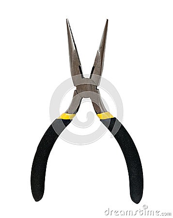 Needle-nose pliers Stock Photo