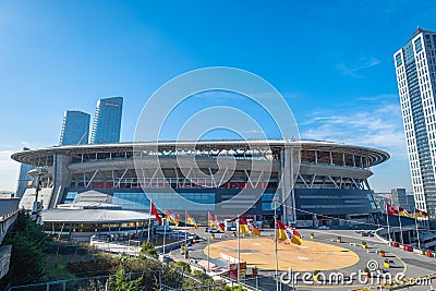 Nef Stadium, formally known as TÃ¼rk Telekom Stadium, is the home stadium of Galatasaray SK , Istanbul, Turkey Editorial Stock Photo