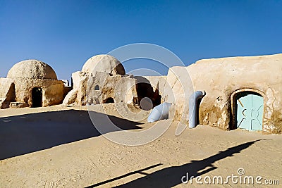 Star Wars Tatooine villages in Tunisia Editorial Stock Photo