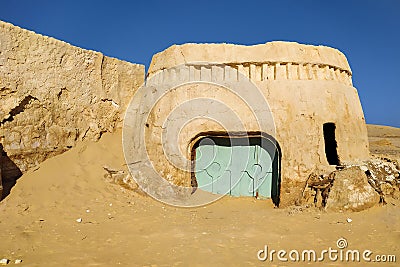 Star Wars Tatooine villages in Tunisia Editorial Stock Photo