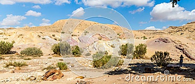 The Negev Desert Stock Photo