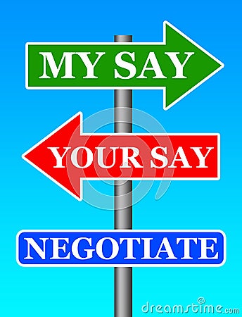 Negotiation Stock Photo