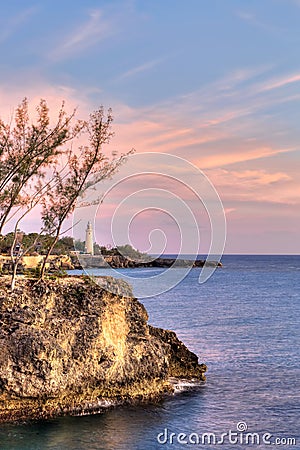 Negril Point Lighthouse Stock Photo