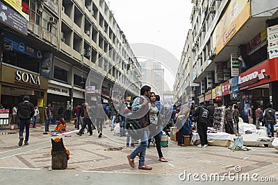 Nehru place market Editorial Stock Photo