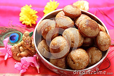 ghee bread weet, nei appam south indian food. Kerala Parotta. Stock Photo