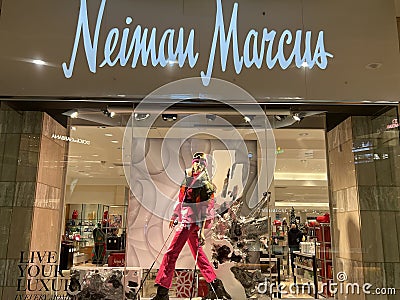 Neiman Marcus store at The Mall at Short Hills in New Jersey Editorial Stock Photo