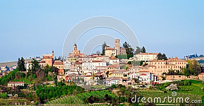 Neive, Le Langhe Stock Photo