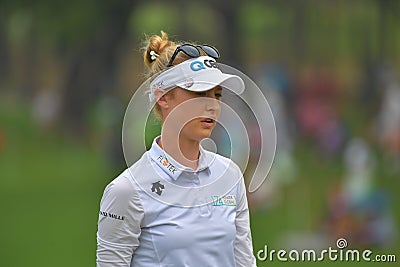 Nelly Korda in Honda LPGA Thailand 2018 Editorial Stock Photo