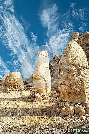 Nemrut Dagi Stock Photo