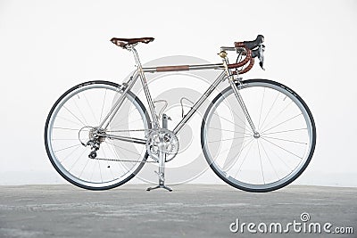 Neo vintage bicycle Editorial Stock Photo