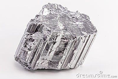 neodymium stone part of the rare earth group the world's strongest magnetic ore used in the technology industry Stock Photo