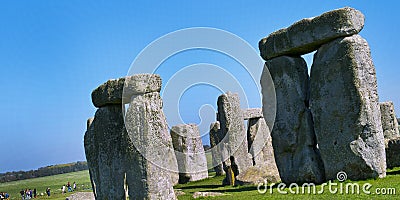 Neolithic Ruins Stonehenge, Salisbury, Great Britain Editorial Stock Photo