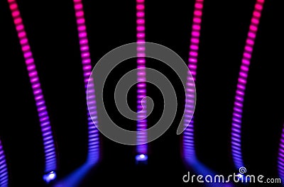 Neon abstract background Stock Photo