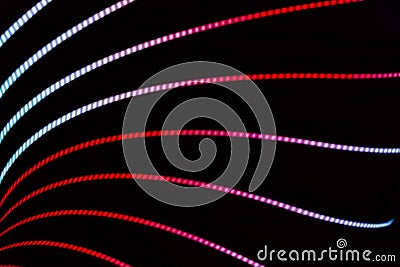Neon abstract background Stock Photo