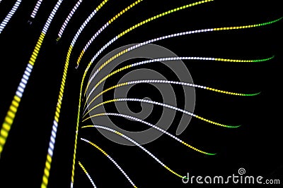 Neon abstract background Stock Photo