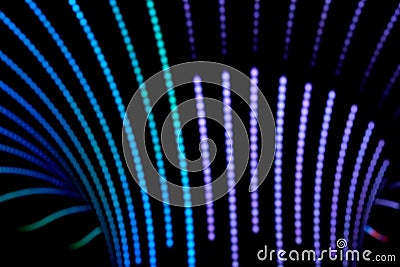 Neon abstract background Stock Photo