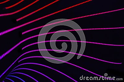 Neon abstract background Stock Photo