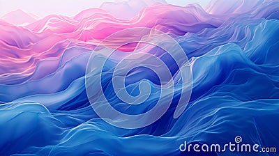 Neon blue and purple multicolored smoke puff cloud design elements, Picture of colorful abstract blue background The screen shows Stock Photo