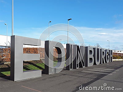 Neon from Edinburgh. Stock Photo