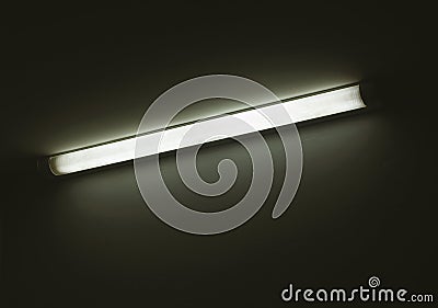 Neon tube light Stock Photo