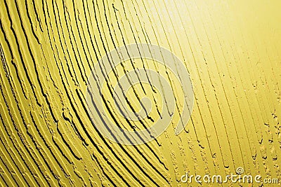 Neon vibrant yellow green grungy wall texture. More of this motif more backgrounds in my port. Stock Photo