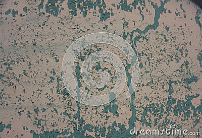 Neon vibrant yellow green grungy wall texture. More of this motif more backgrounds in my port. Stock Photo