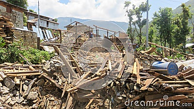 Nepal Earthquake Editorial Stock Photo