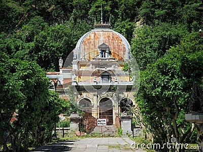 Neptune Imperial Baths historic building in Baile Herculane Stock Photo