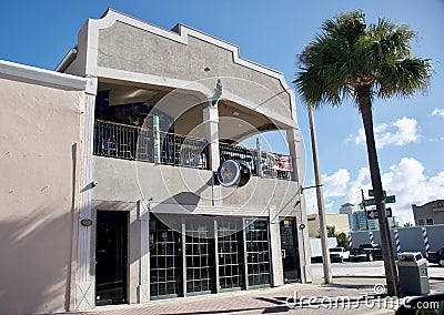 Neptunes Sports Pub Building, Daytona Beach, Florida Editorial Stock Photo