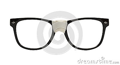 Nerd Glasses Stock Photo