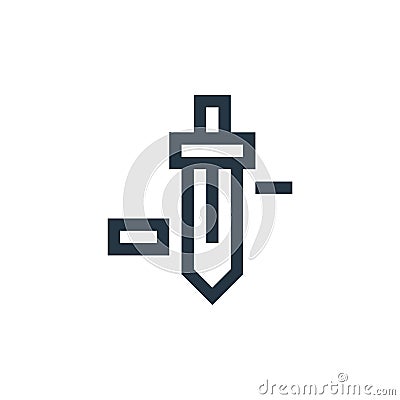 nerf icon vector from esports concept. Thin line illustration of nerf editable stroke. nerf linear sign for use on web and mobile Vector Illustration