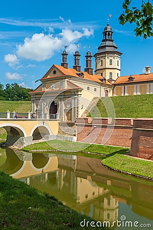 Nesvizh castle Stock Photo