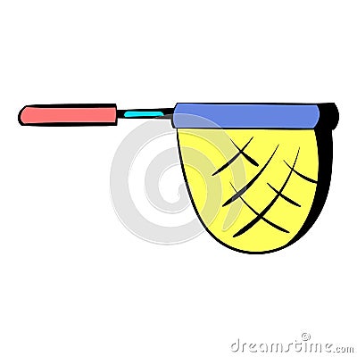 Net for fishing icon, in icon cartoon Vector Illustration